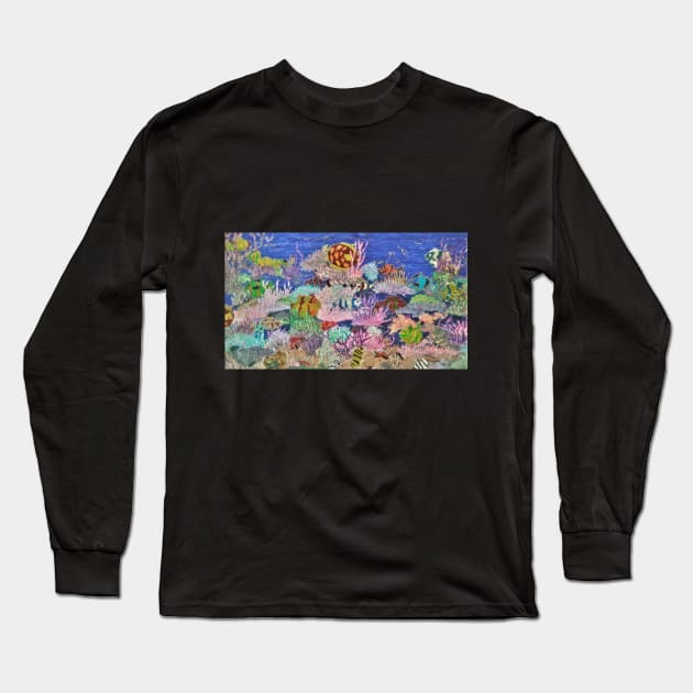 Coral Reef Long Sleeve T-Shirt by In A Given Moment 